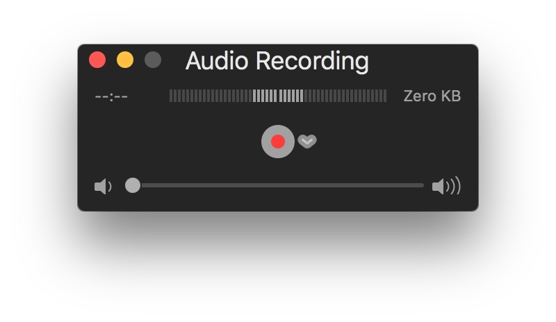 how long can quick time 10.4 for mac record video